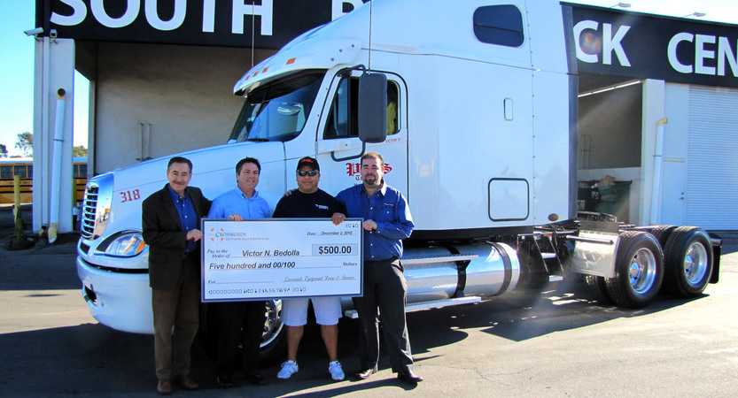 You are currently viewing HMP President Delivers the 500th “Clean Truck for Los Angeles Port